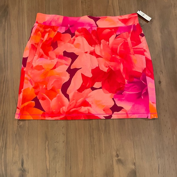 Talbots Dresses & Skirts - New Talbots Floral Skort Pink & Orange Size LP